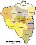 Mapa ORP Plzeňského kraje