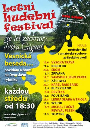 Letní hudební festival Dvůr Gigant
