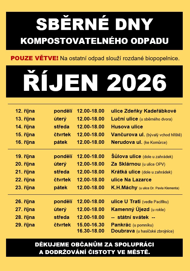větve podzim 2026