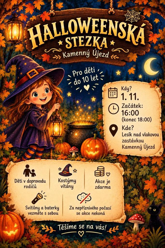 Halloweenská stezka